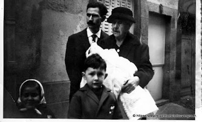 photo ancienne noir et blanc, Papy et Mamy #France  #french #photography #vintage