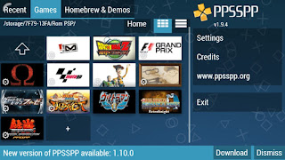 Game PSP Android via PPSSPP Emulator