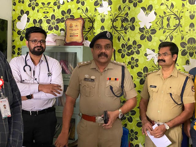 മാർ സ്ലീവാ  മെഡിസിറ്റിയുടെ നേതൃത്വത്തിൽ പാലാ ഡിവൈഎസ്പി ഓഫിസുമായി സഹകരിച്ച് സൗജന്യ ഹൃദയ പരിശോധന ക്യാമ്പ് പാലാ പൊലീസ് സ്റ്റേഷനിൽ വച്ചു നടത്തി. 