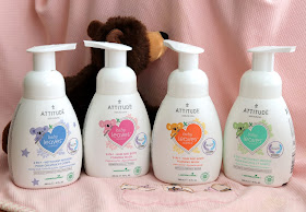 attitude hair body foaming