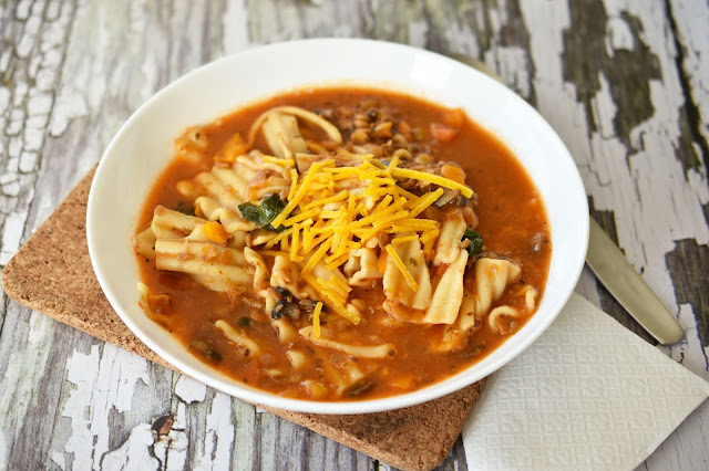 Famous Lasagna Soup by Liv B; photo Joann MacDonald