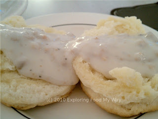 Biscuit and Sausage Gravy