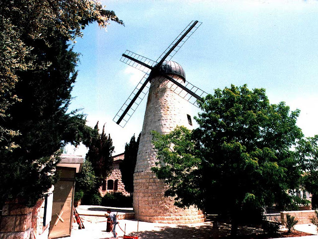 Montefiore Windmill, Yemin Moshe, Jerusalem