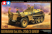 Tamiya 1/48 GERMAN Sd.Kfz.250/3 GREIF (32550) Color Guide & Paint Conversion Chart　