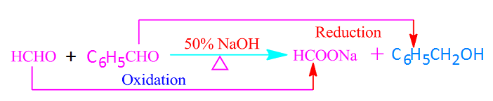 What is crossed Cannizzaro reaction?
