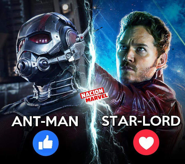 #AntMan vs #StarLord