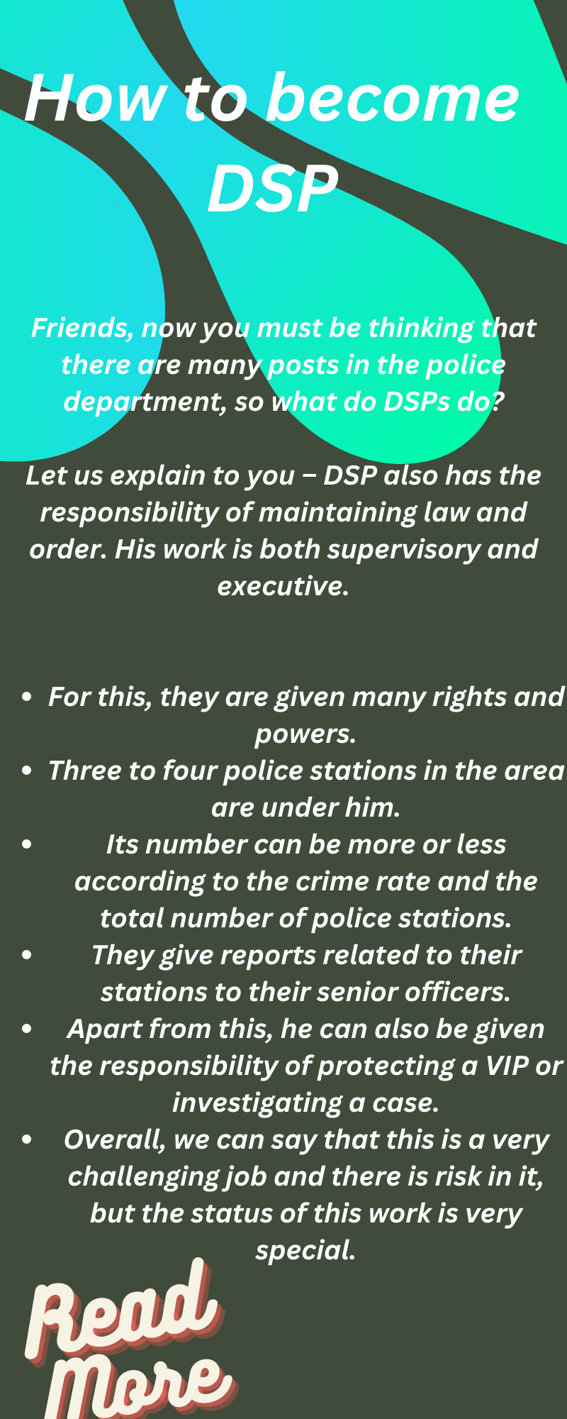 How To become DSP in India