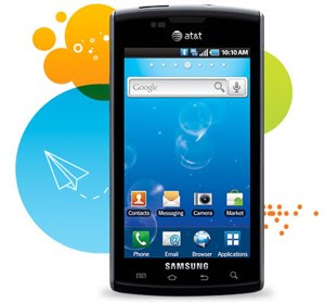 Samsung Captivate Android AT&T