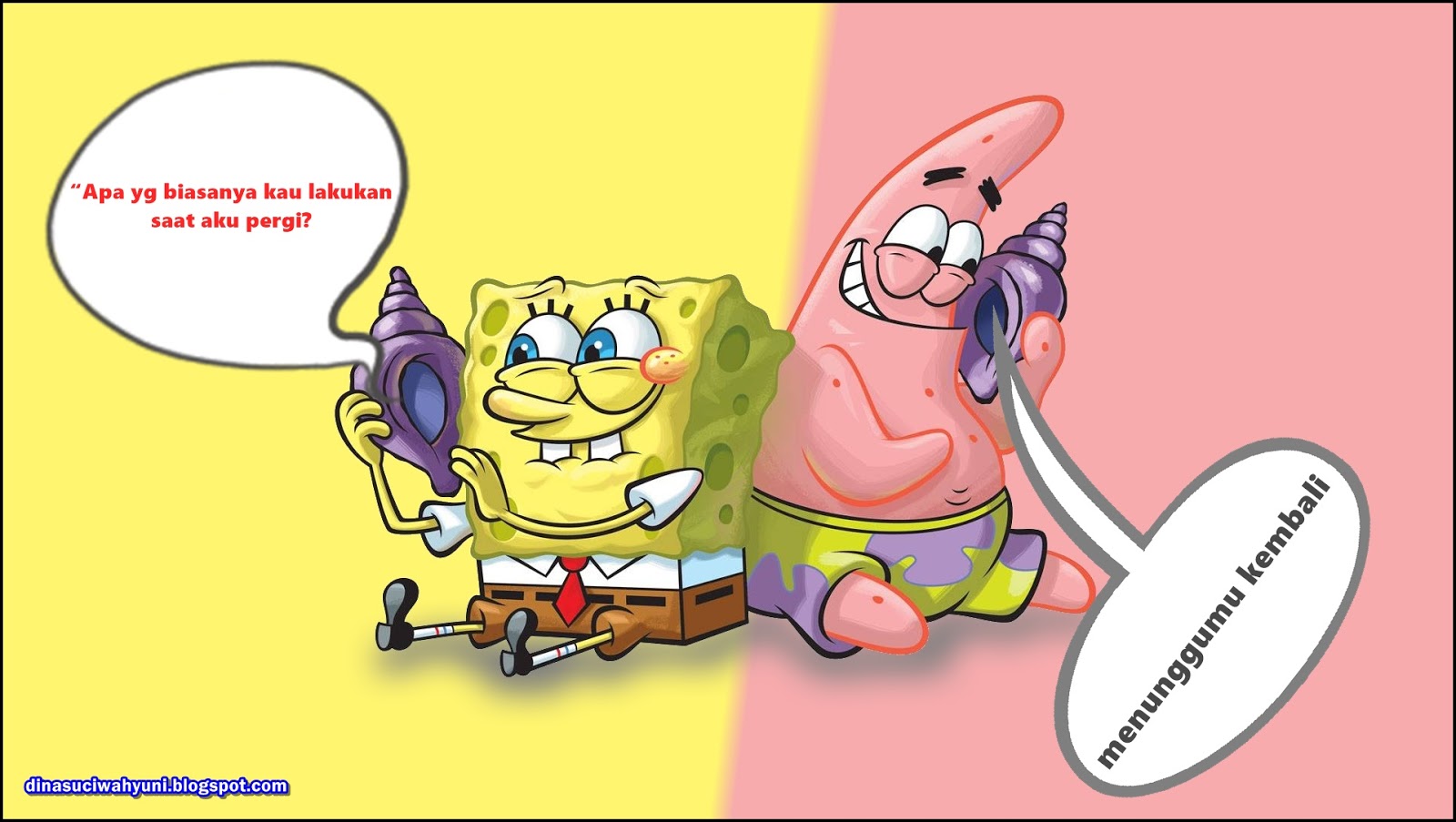  KATA KATA PERSAHABATAN DI KUTIP DARI FILM SPONGEBOB JDSK