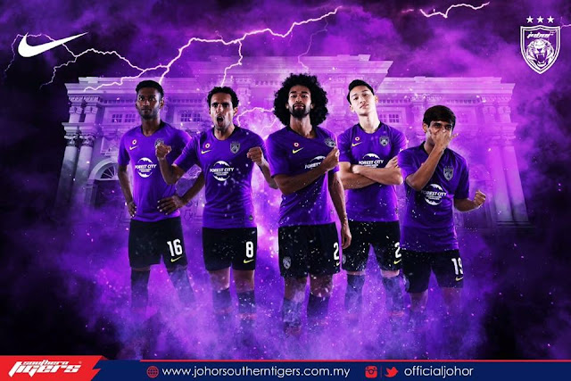  Yang akan saya share kali ini adalah termasuk kedalam home kits Baru, Johor Darul Takzim Nike Kits 2019 -  Dream League Soccer Kits