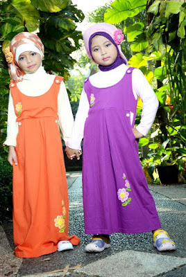 Contoh Baju Muslim Anak Perempuan Terbaru