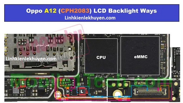OPPO A12 Backlight Ways - Display Light Problem