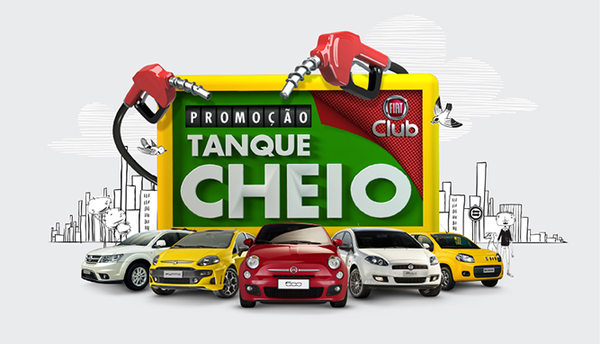 Fiat Club sorteia tanque cheio por um ano 