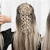 How To Make Loop Braid & Flower Rosette Hairstyle Tutorial