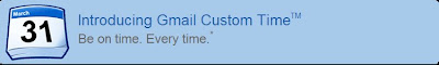 Gmail Custom Time