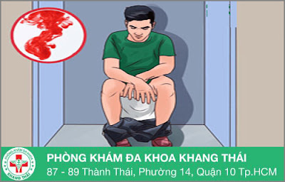 Đại tiện ra máu không đau