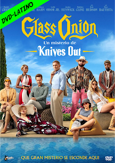 GLASS ONION – UN MISTERIO DE KNIVES OUT – A KNIVES OUT MYSTERY – DVD-5 – DUAL LATINO – 2022 – (VIP)