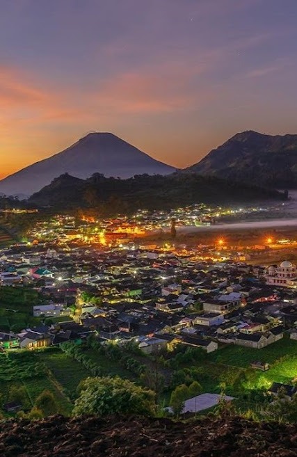 Dieng Plateau Sore Hari