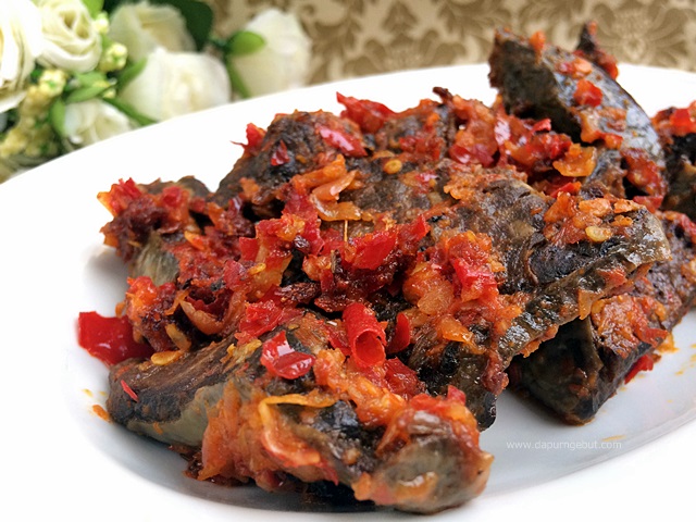 resep paru balado