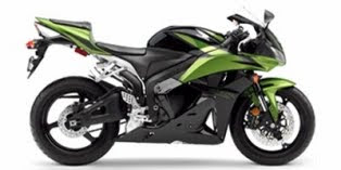  Honda CBR 600RR Black Green