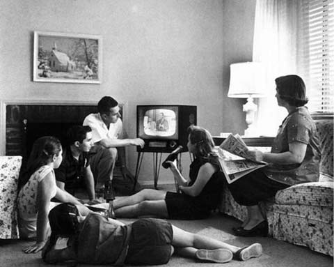Black And White Tv. Life was simple while I was