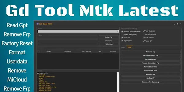 "GD MTK Tool 2024: For Flashing and Repairing MTK Devices"