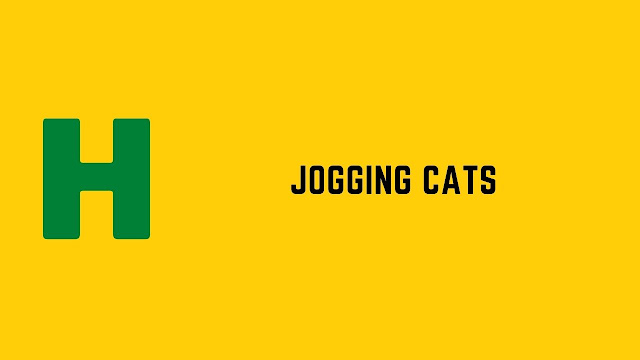 HackerRank Jogging Cats problem solution