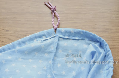 bag for spare nappies - inside