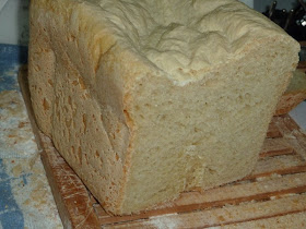 Pão Branco Italiano na máquina do pão