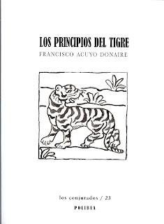 Los principios del tigre, 2ª edición, Francisco Acuyo