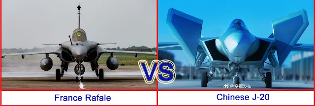France Rafale Vs Chinese J20