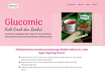 blogspot landing page