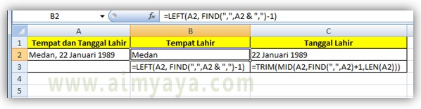 Teks merupakan bab penting dari data kita di microsoft excel Cara Mengambil Sebagian Teks dari Sel Ms Excel