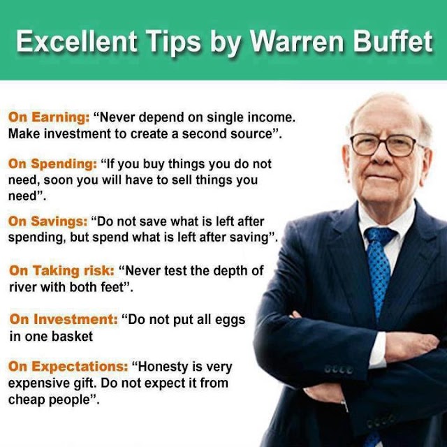 Excellent tips by Warren Buffet