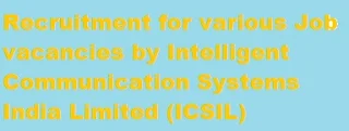 Recruitment Vacancy ICSIL