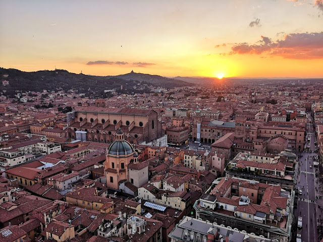 Beautiful April sunset in Bologna. Join us at IEEE-ICTE Sept 20-23 in Bologna, Italy