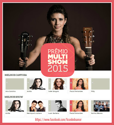 PRÊMIO MULTISHOW: VOTE!