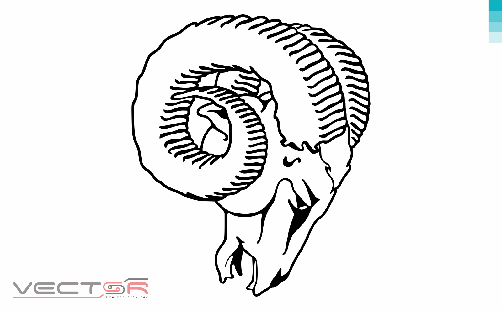 Los Angeles Rams (1972-1974) Logo - Download Vector File Encapsulated PostScript (.EPS)
