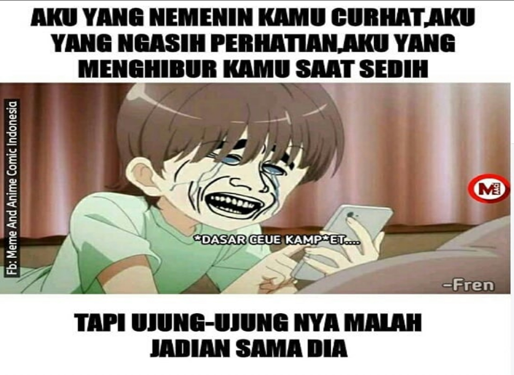 Koleksi Meme Lucu Anime Skuat Meme