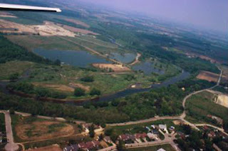 The view from up there: Grand River country, Ontario