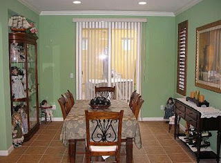 Green Dining Room