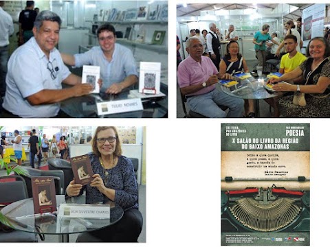 Promotor do MPE em Santarém e pesquisador do ICBS lançam livro no 10º Salão do Livro