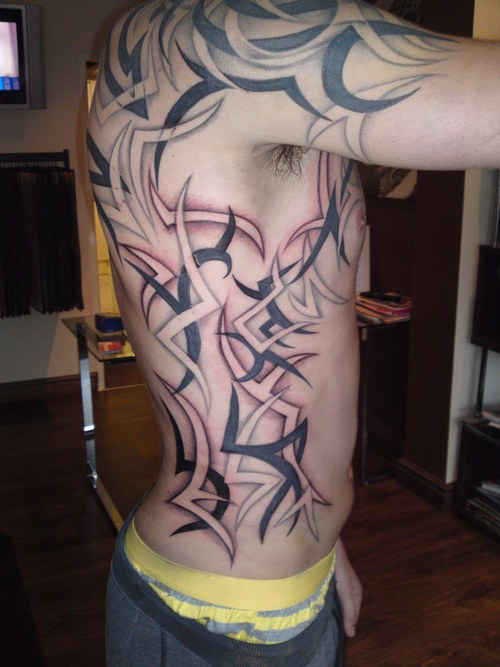 full body tribal tattoos. Old and New Tribal Tattoo