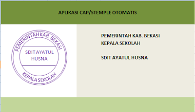 Cara Mudah Membuat Stempel Dengan Aplikasi Microsoft Excel 2017