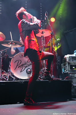 Panic at the Disco Trabendo Paris Live report Concert Pop Rock Rock'n'Live 2013 Miss Jackson Marie Le Bannier Too Weird To Live Too Rare To Die Nine in the Afternoon