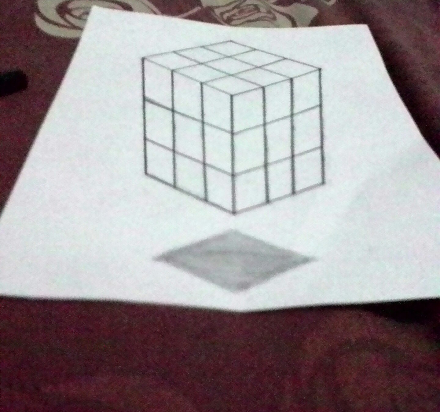 Raffaanzzhra Tutorial Menggambar Rubik 3D Dengan Mudah Untuk Pemula