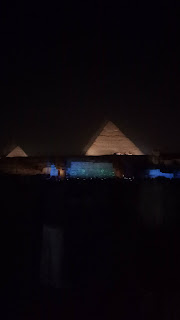 The Sound & Light Show by the Pyramids