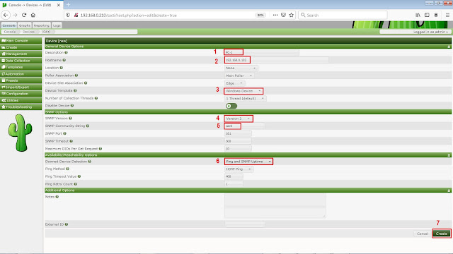 cara, monitoring, host, windows, di, Cacti