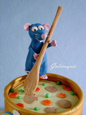 Figura Ratatouille fondant