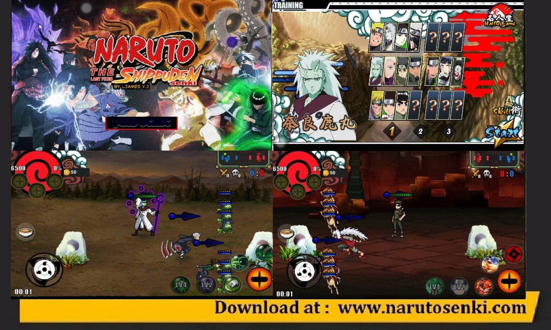 Naruto Senki The Last Fixed by Ljames V2 Mod Apk